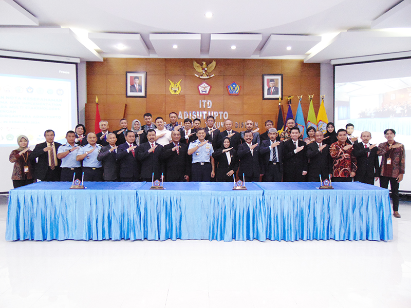 Penandatanganan Nota Kesepahaman dengan Institut Teknologi Dirgantara Adisutjipto (ITDA)