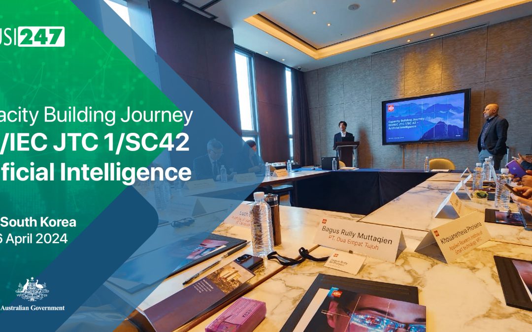 Capacity Building Journey ISO/IEC JTC 1/SC42 – Artificial Intelligence